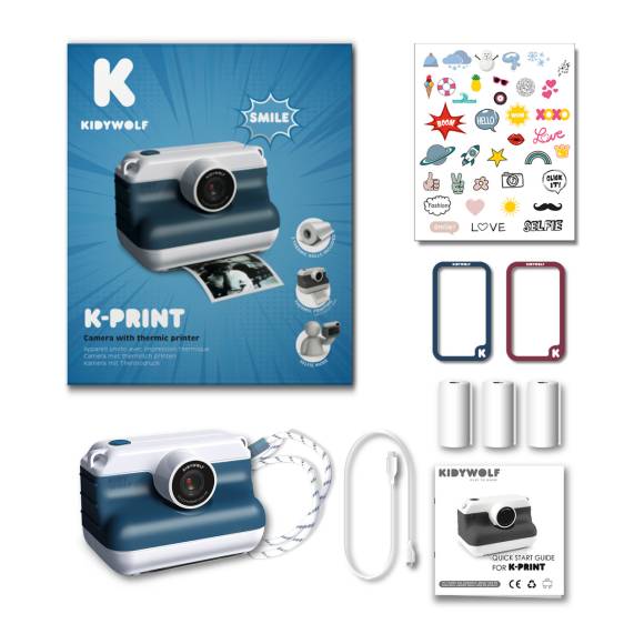 Kidywolf - k-print - aparat fotograficzny dla dzieci