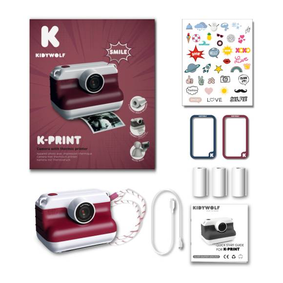 Kidywolf - k-print - aparat fotograficzny dla dzieci