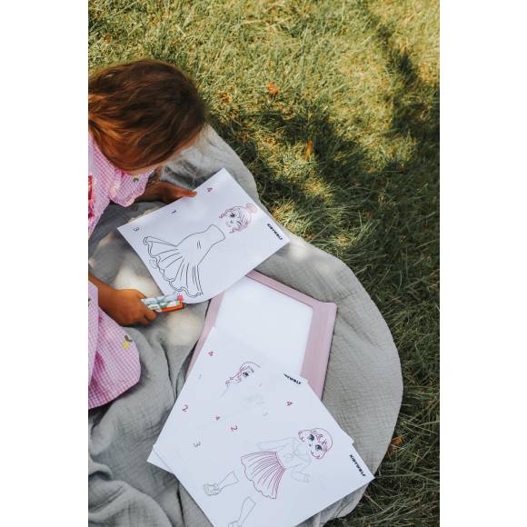 Kidywolf - Kidydraw-pro FASHION - tablet rysunkowy podświetlany dwustronny