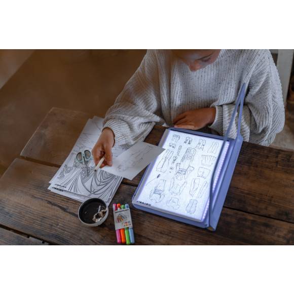 Kidywolf - K-draw-pro MANGA - tablet rysunkowy podświetlany dwustronny