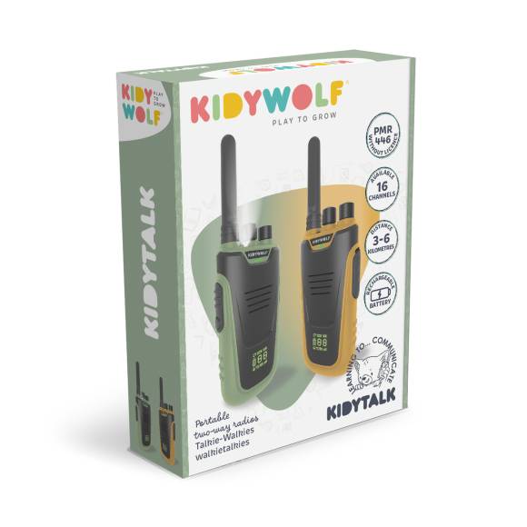 Kidywolf - Kidytalk - walkie-talkie dla dzieci