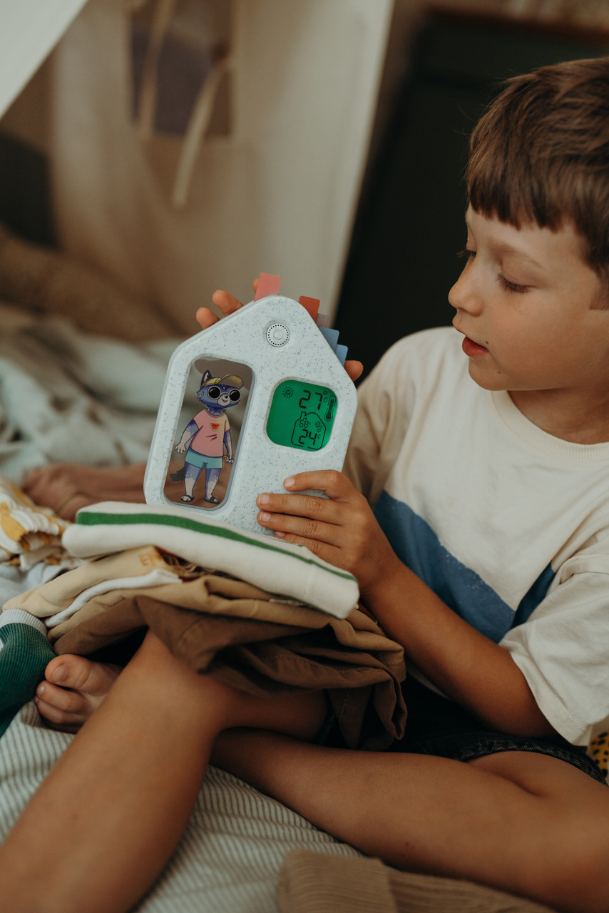 Edukacyjna stacja pogodowa kidywolf kidyweather