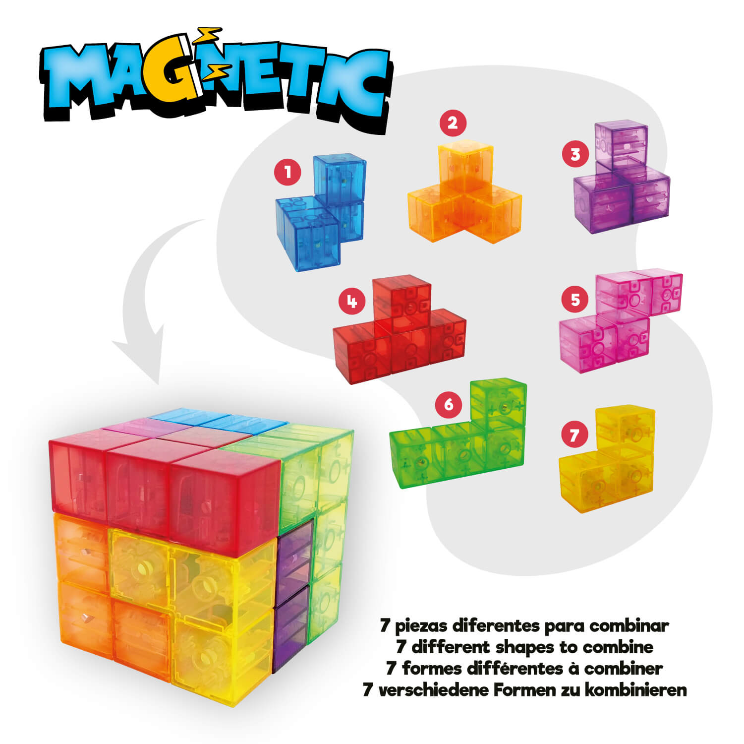 Magnetyczna kostka Magic Magnetic Cube