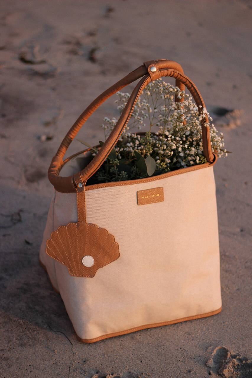 Torba plażowa premium z siateczkowym dnem - Play&Store