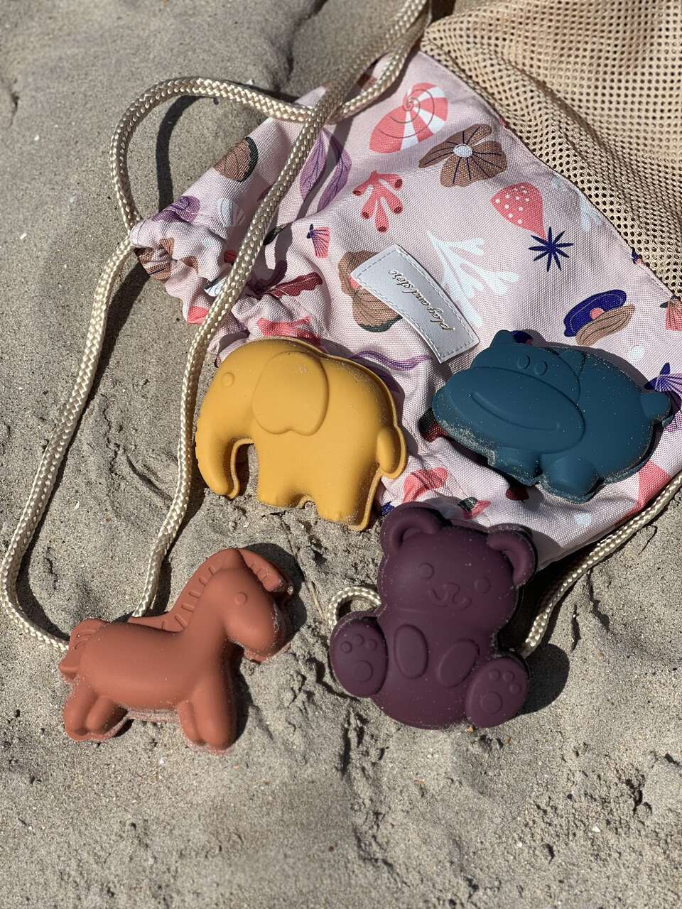 Foremki plażowe do piasku i wody - zestaw 4 sztuk - Play&Store