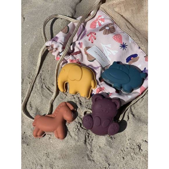 Foremki plażowe do piasku i wody - zestaw 4 sztuk - Play&Store