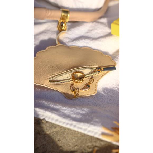 Play&Store - torba plażowa przezroczysta z siateczkowym dnem