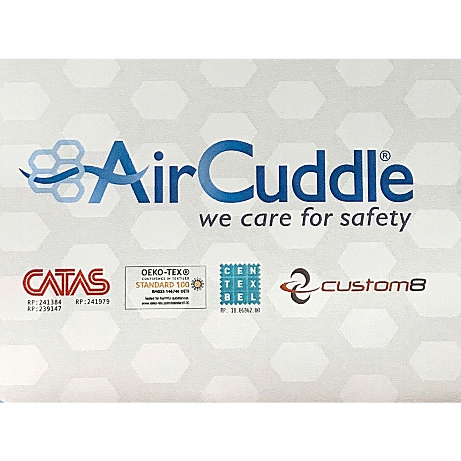 Płaska poduszka dla dzieci - antypotowa i oddychająca - BREEZE AirCuddle